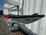 16'7" Zegul ARROW NUKA GT Touring A-Core 100% Honeycomb Fiberglass Sea Kayak Red/Black NEW