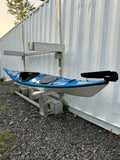 16’1" Zegul REVAL MINI LC Touring A-Core 100% Honeycomb Fiberglass SEA KAYAK - British Style 🆕 BLUE