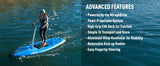 2025 12’ x 36” Hobie Mirage Eclipse DURA Pedal Drive SUP Stand Up Paddleboard