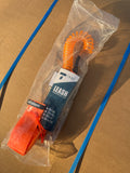 Jersey Paddle 8’ SUP Surf Coil Leash – Stand Up Paddleboard Leash - NEW : Orange