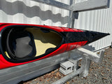 16'7" Zegul ARROW NUKA GT Touring A-Core 100% Honeycomb Fiberglass Sea Kayak Red/Black NEW