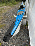 16’1" Zegul REVAL MINI LC Touring A-Core 100% Honeycomb Fiberglass SEA KAYAK - British Style 🆕 BLUE