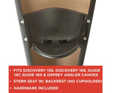 Old Town CANOE Stern Seat & Backrest Combo - Discovery Guide Angler ++ NEW