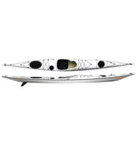 17'9" Zegul Kayaks GREENLAND GT Performance Sea Kayak Touring Kayak Triple White Alligator Skin NEW