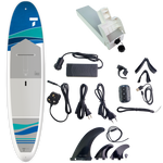 11'6 ELECTRIC E-Breeze Ace-Tec Performer SUP Stand Up Paddle Board NEW + Remote Control + Paddle + ALL HARDWARE