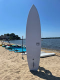 11’6” Amigo Turbo Stand Up Paddle Board Fiberglass Displacement Hull SUP - New 27lbs