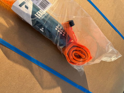 Jersey Paddle 8’ SUP Surf Coil Leash – Stand Up Paddleboard Leash - NEW : Orange