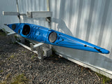 17'5" Zegul REVAL HV Touring A-Core 100% Honeycomb Fiberglass SEA KAYAK - British Style 🆕 BLUE