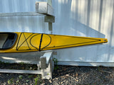 15’5” Murray Marine M155 Rigid Honeycomb Fiberglass Sea Kayak 🆕15ft 5in - AMBER YELLOW SEA KAYAK