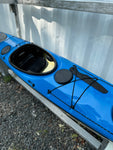 17’1” Zegul MIDI PERFORMANCE A-CORE 100% Fiberglass Sea Kayak -Sky Blue NEW