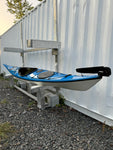 16’1" Zegul REVAL MINI LC Touring A-Core 100% Honeycomb Fiberglass SEA KAYAK - British Style 🆕 BLUE