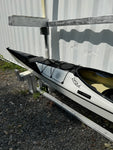 16’10” Zegul ARROW PLAY HV A-Core 100% Fiberglass Sea Kayak - WHT/BLK | NEW