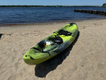 Ocean Kayak Malibu Two Lemon Camo Double Tandem 2 Person Sit on Top Kayak + Seat • New