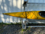 15’5” Murray Marine M155 Rigid Honeycomb Fiberglass Sea Kayak 🆕15ft 5in - AMBER YELLOW SEA KAYAK