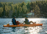 13ft 6in Hobie COMPASS DUO Tandem Angler TWIN PEDAL DRIVE Sit On Top Tandem Angler Kayak w/ Mirage Drive Dual Pedal Systems | NEW + PADDLES