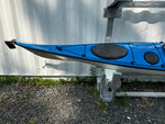 17’1” Zegul MIDI PERFORMANCE A-CORE 100% Fiberglass Sea Kayak -Sky Blue NEW