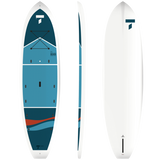 11’ Tahe CROSS x 34” XL SUP Stand Up Paddleboard NEW + FIN + Carbon Fiber PADDLE