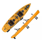 13ft 6in Hobie COMPASS DUO Tandem Angler TWIN PEDAL DRIVE Sit On Top Tandem Angler Kayak w/ Mirage Drive Dual Pedal Systems | NEW + PADDLES