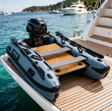 Rover Marine 12’ Battle Cat Inflatable Yacht Tender DINGHY BOAT, 15HP Motor | NEW