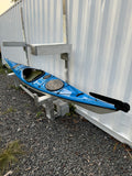 16’1" Zegul REVAL MINI LC Touring A-Core 100% Honeycomb Fiberglass SEA KAYAK - British Style 🆕 BLUE