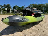 Ocean Kayak Malibu Two Lemon Camo Double Tandem 2 Person Sit on Top Kayak + Seat • New