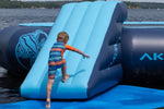 Akona 20ft Waterfront Waterpark EXUMA Inflatable Recreation WATER TRAMPOLINE Bounce Platform | NEW , Jersey Paddle