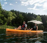 13ft 6in Hobie COMPASS DUO Tandem Angler TWIN PEDAL DRIVE Sit On Top Tandem Angler Kayak w/ Mirage Drive Dual Pedal Systems | NEW + PADDLES
