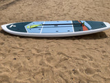 11’ Tahe CROSS x 34” XL SUP Stand Up Paddleboard NEW + FIN + Carbon Fiber PADDLE