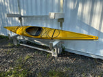 15’5” Murray Marine M155 Rigid Honeycomb Fiberglass Sea Kayak 🆕15ft 5in - AMBER YELLOW SEA KAYAK