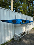 17'5" Zegul REVAL HV Touring A-Core 100% Honeycomb Fiberglass SEA KAYAK - British Style 🆕 BLUE