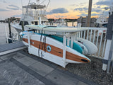 CUSTOM 5-8 Unit Paddleboard Outdoor Storage RACK | NEW Solar Delivered & Installed