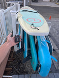 CUSTOM 5-8 Unit Paddleboard Outdoor Storage RACK | NEW Solar Delivered & Installed