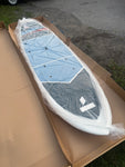11’ Tahe CROSS x 34” XL SUP Stand Up Paddleboard NEW + FIN + Carbon Fiber PADDLE
