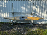 15’5” Murray Marine M155 Rigid Honeycomb Fiberglass Sea Kayak 🆕15ft 5in - AMBER YELLOW SEA KAYAK