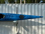 17'5" Zegul REVAL HV Touring A-Core 100% Honeycomb Fiberglass SEA KAYAK - British Style 🆕 BLUE