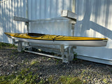 15’5” Murray Marine M155 Rigid Honeycomb Fiberglass Sea Kayak 🆕15ft 5in - AMBER YELLOW SEA KAYAK