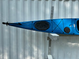 17'5" Zegul REVAL HV Touring A-Core 100% Honeycomb Fiberglass SEA KAYAK - British Style 🆕 BLUE