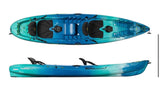 Ocean Kayak Malibu Two SEAGLASS Double Tandem 2 Person Sit on Top Kayak + Seat • New