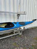 16’1" Zegul REVAL MINI LC Touring A-Core 100% Honeycomb Fiberglass SEA KAYAK - British Style 🆕 BLUE