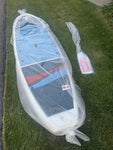 11’ Tahe CROSS x 34” XL SUP Stand Up Paddleboard NEW + FIN + Carbon Fiber PADDLE