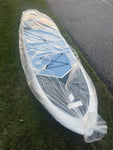11’ Tahe CROSS x 34” XL SUP Stand Up Paddleboard NEW + FIN + Carbon Fiber PADDLE