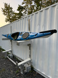 16’1" Zegul REVAL MINI LC Touring A-Core 100% Honeycomb Fiberglass SEA KAYAK - British Style 🆕 BLUE