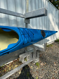 17'5" Zegul REVAL HV Touring A-Core 100% Honeycomb Fiberglass SEA KAYAK - British Style 🆕 BLUE