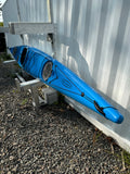 17'5" Zegul REVAL HV Touring A-Core 100% Honeycomb Fiberglass SEA KAYAK - British Style 🆕 BLUE