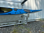 17’1” Zegul MIDI PERFORMANCE A-CORE 100% Fiberglass Sea Kayak -Sky Blue NEW