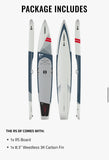 14’0 SIC Maui RS DF ROCKETSHIP x 26” Racing Carbon Fiber SUP Stand Up Paddle Board NEW