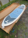 11’ Tahe CROSS x 34” XL SUP Stand Up Paddleboard NEW + FIN + Carbon Fiber PADDLE