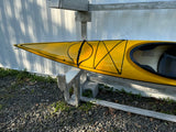 15’5” Murray Marine M155 Rigid Honeycomb Fiberglass Sea Kayak 🆕15ft 5in - AMBER YELLOW SEA KAYAK