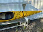 15’5” Murray Marine M155 Rigid Honeycomb Fiberglass Sea Kayak 🆕15ft 5in - AMBER YELLOW SEA KAYAK