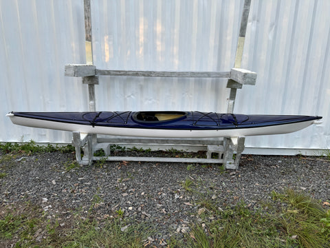 15’5” Murray Marine M155 Ltd. Rigid Honeycomb Fiberglass Sea Kayak 🆕15ft 5in - MIDNIGHT BLUE SEA KAYAK